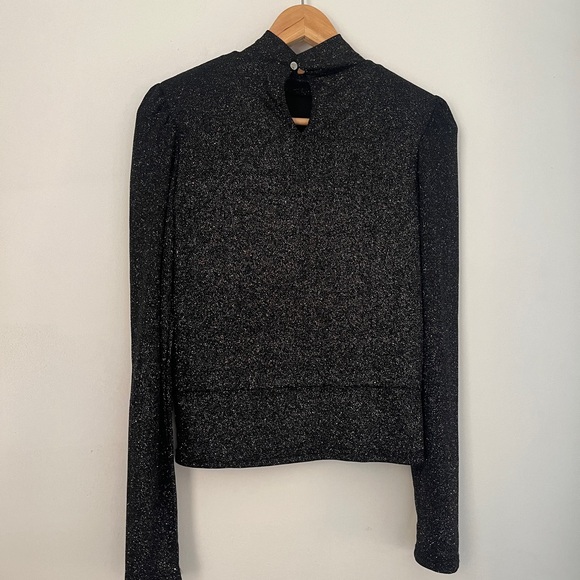 Morgan black silvery turtle neck - Picture 5 of 9